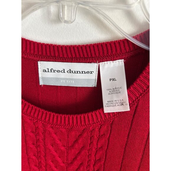 Alfred Dunner Red Sweater Petite PXL - Picture 2 of 4